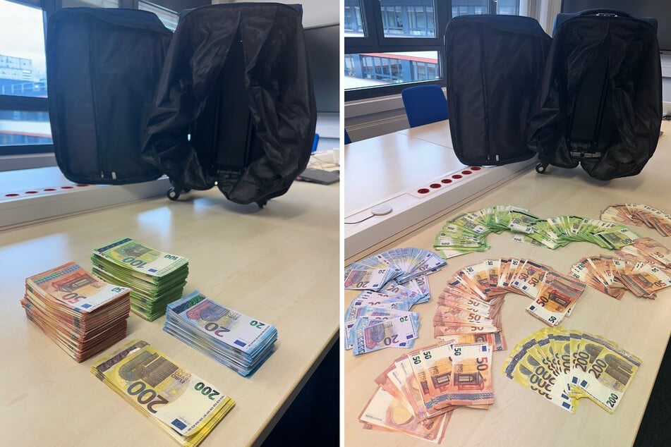 100.000 Euro Falschgeld stellte die Polizei Köln bei einem 24-jährigen Mann fest.