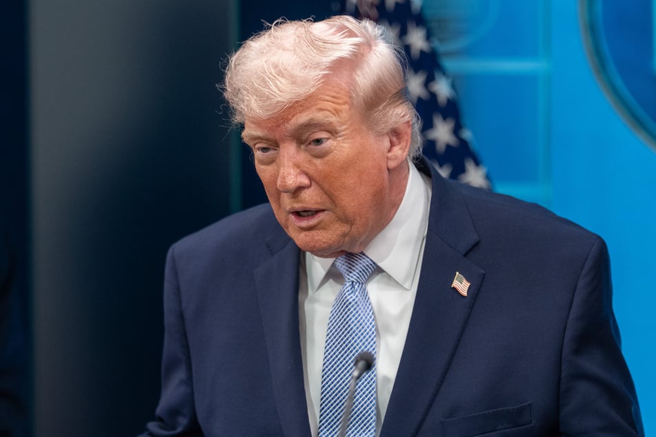 Äh, was bitte?! US-Präsident-Trump (79) wusste laut eigenen Aussagen überhaupt nichts von der Pressekonferenz seiner Frau.