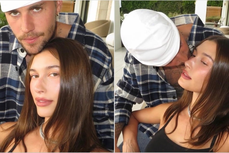 Justin and Hailey Bieber (r.) could have some tension between them after fans accused Justin of snubbing his wife's birthday.