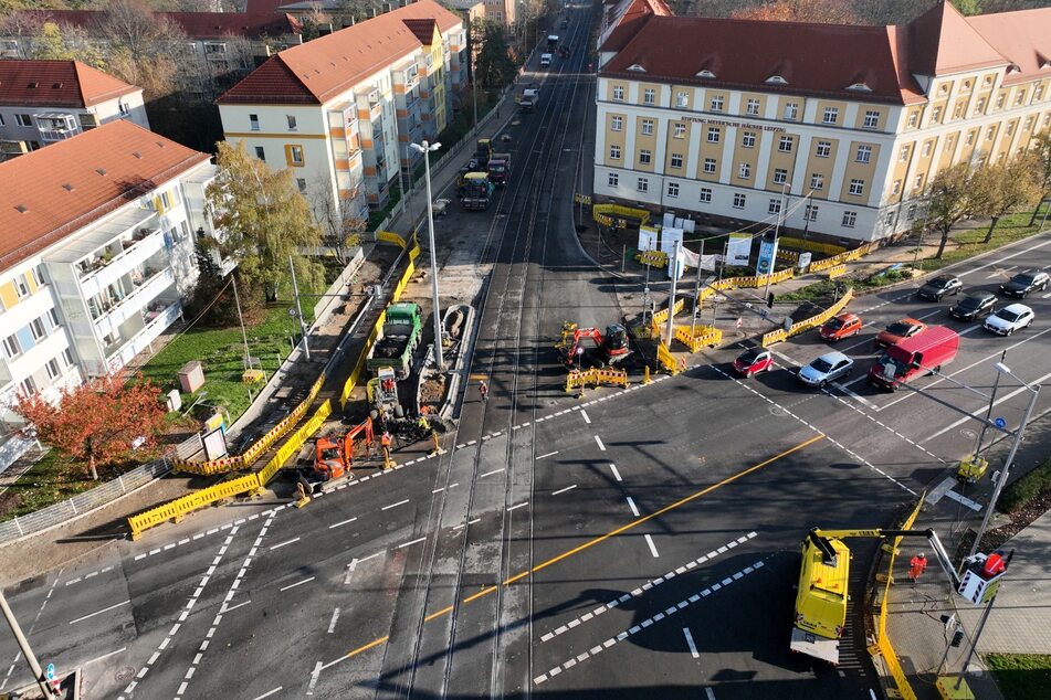Weihnachtsgeschenk für Leipzigs Verkehr! Ratzelstraße-Bauarbeiten enden früher als geplant