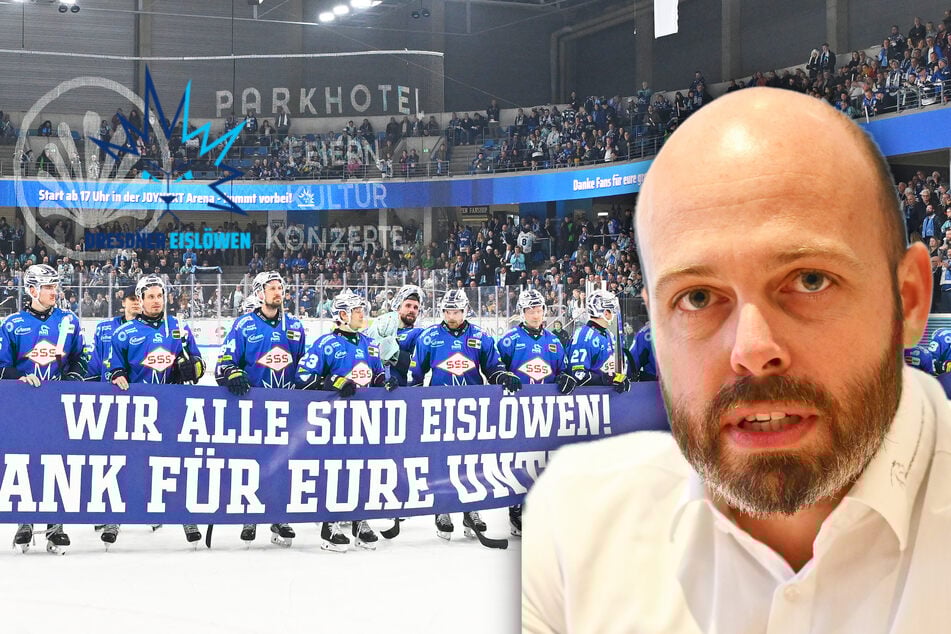 Keine Pfiffe, kein Hass! Dresdner Eislöwen verabschieden sich mit Niederlage aus der DEL