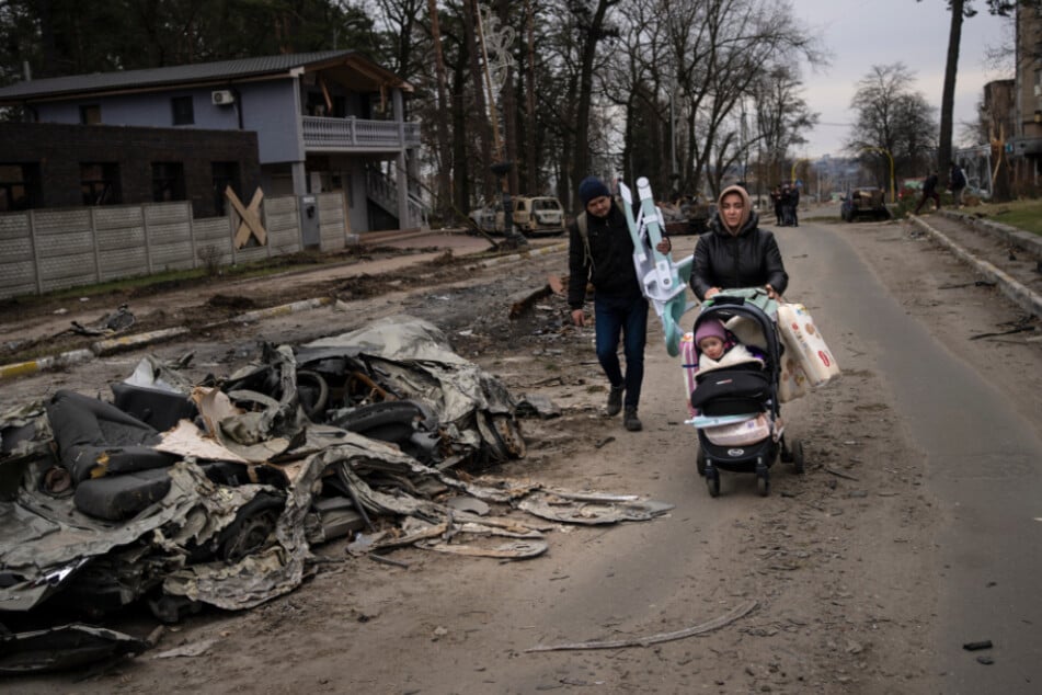 Die Gräueltaten in der zerstörten Stadt Butscha lösten eine Diskussion über härtere Sanktionen aus.