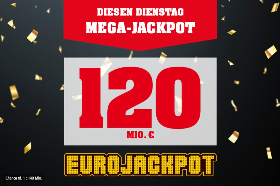 Eurojackpot: Diesen Dienstag (19.11.) liegen 120 Millionen Euro im Jackpot.