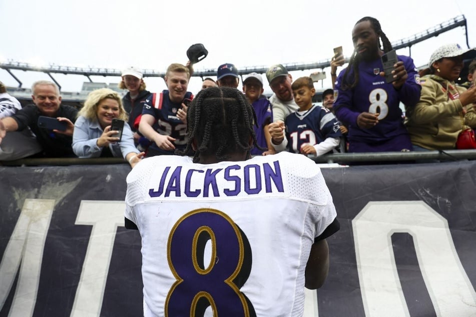 Lamar Jackson thanked Ravens fans for supporting his journey with the franchise.