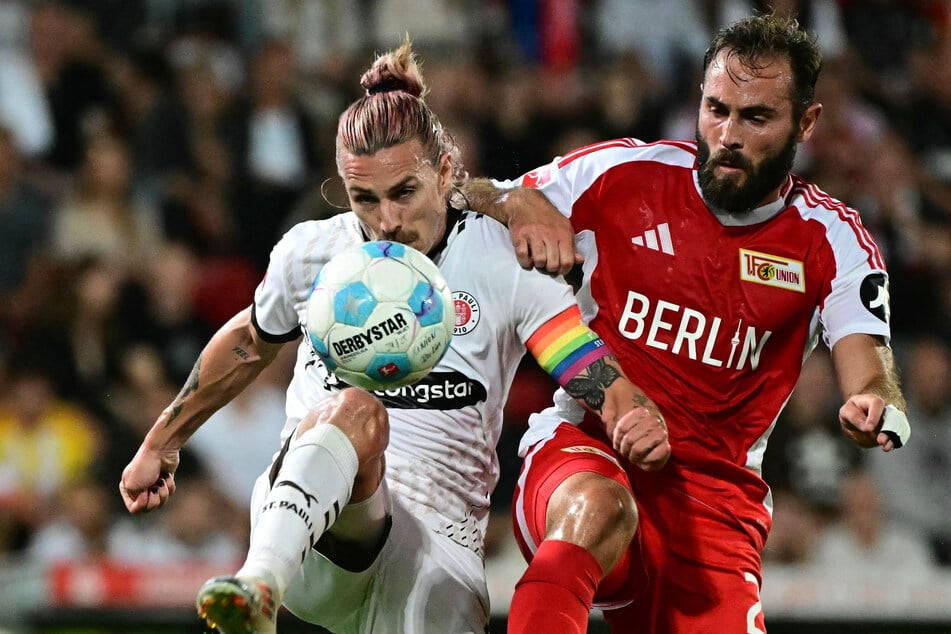 Lucas Tousart (28, r.) ist bei Union nur noch außen vor.