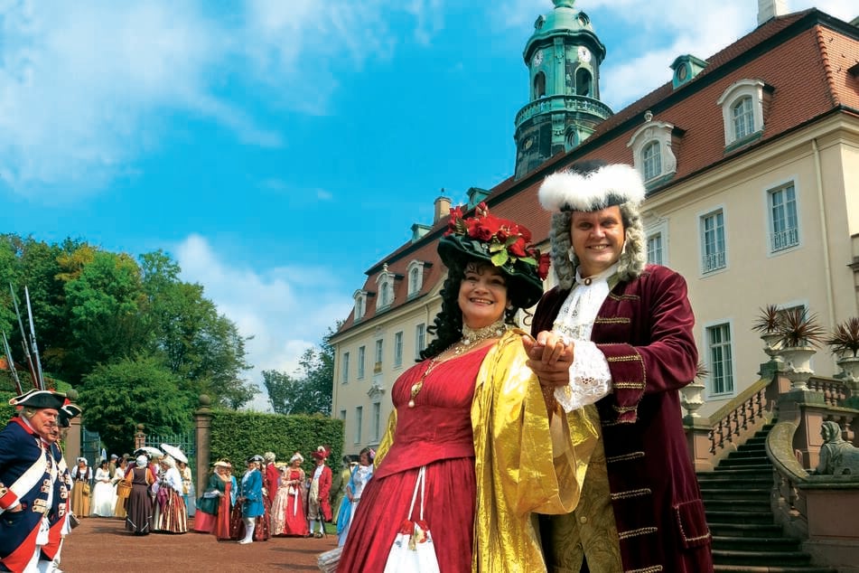 Beim Parkfest in LIchtenwalde geht es zurück in die Zeit des Barock.