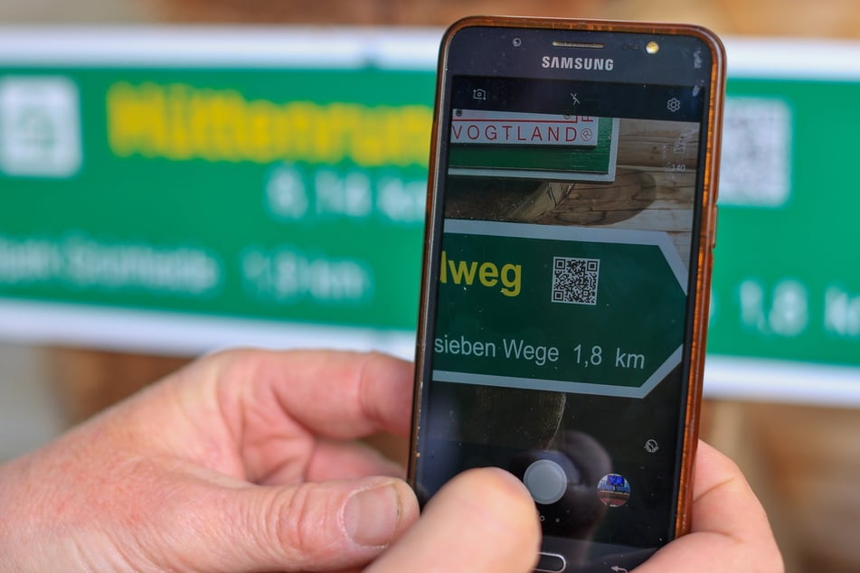 Auf Sachsens Wanderwegen hält Digitalisierung Einzug