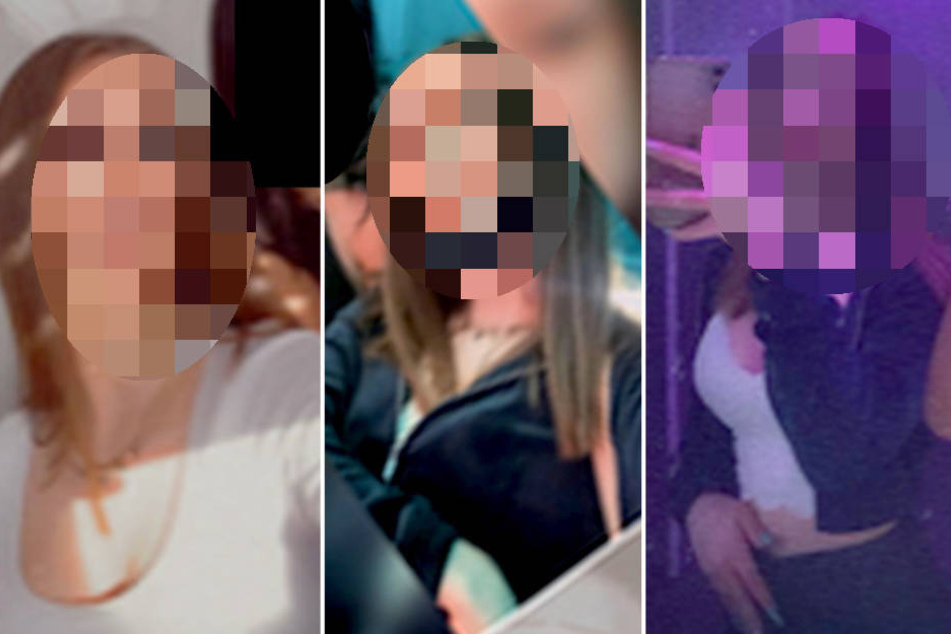 Mit diesen drei Fotos sucht die Kölner Polizei nach der Verdächtigen.