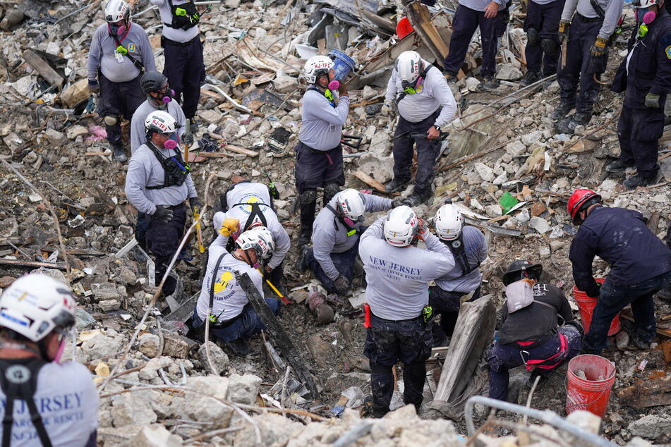 Search and rescue teams are still looking for bodies and potential survivors, almost two weeks after collapse.