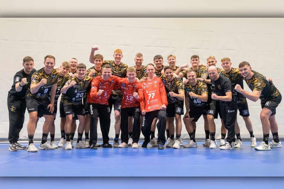 Am Donnerstag beim Media Day präsentierten die Handballer des HCE ihre neuen Trikots.