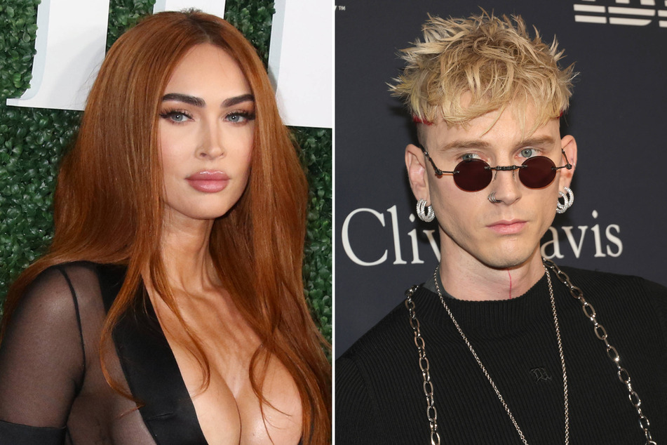 Machine Gun Kelly (r.) has shared a cryptic new post appearing to address the chatter that he and Megan Fox are no longer speaking.