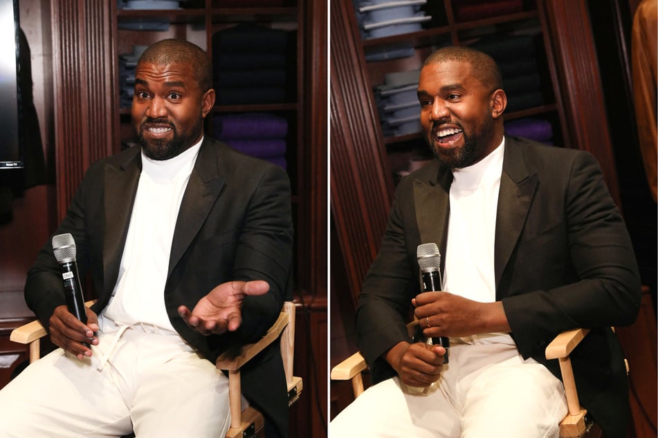 Kanye West hosts bizarre birthday bash with sushi served on nude women