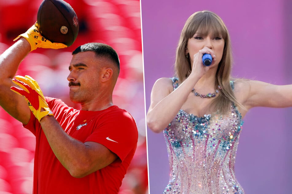 Taylor Swift (r.) and Travis Kelce made sure to "spend every minute" they could together before the athlete returned to Kansas City for NFL training camp.