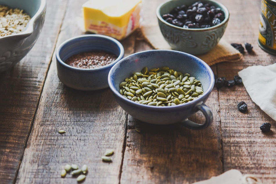 Seeds supply the body with contain iron and zinc, which ensure that our T-cells work well.