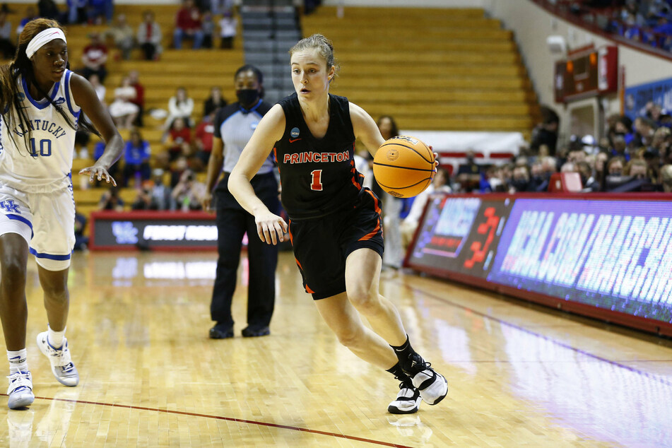 Tigers guard Abby Meyers scored 29 points as Princeton beat Kentucky on Saturday.