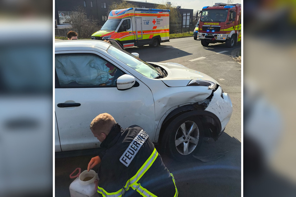 Die Fahrerin des Nissan kam mit schweren Verletzungen in die Ameos-Klinik nach Halberstadt.
