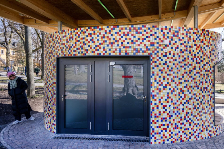 Am Freitag wurde der Pavillon festlich eingeweiht.