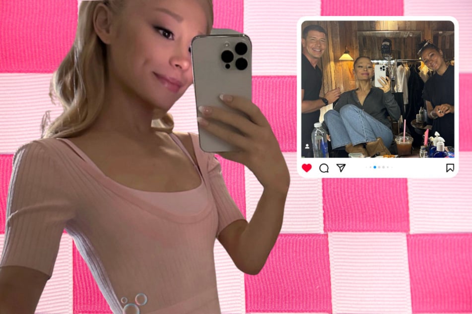 Ariana Grande drops Wicked-packed photo dump on Instagram!