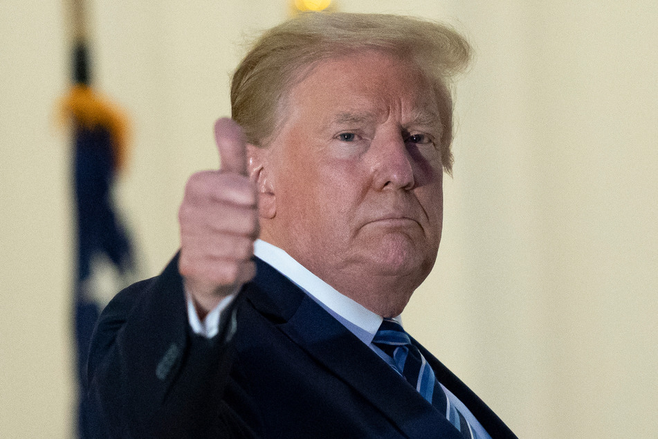US-Präsident Donald Trump ist selbst am Coronavirus erkrankt, will die Gefahr aber nicht allzu ernst nehmen.