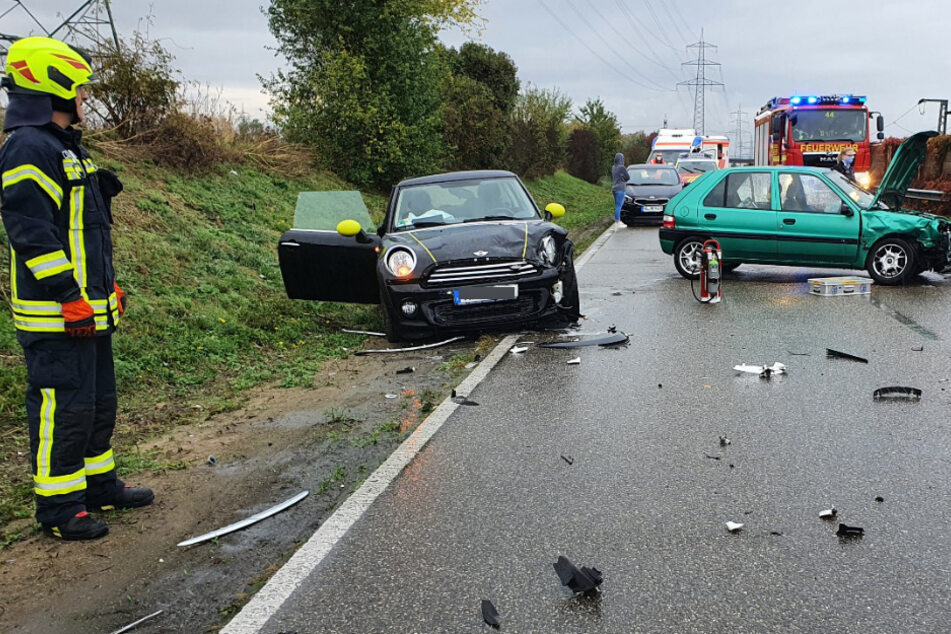 Ein Blick auf die Unfallstelle.
