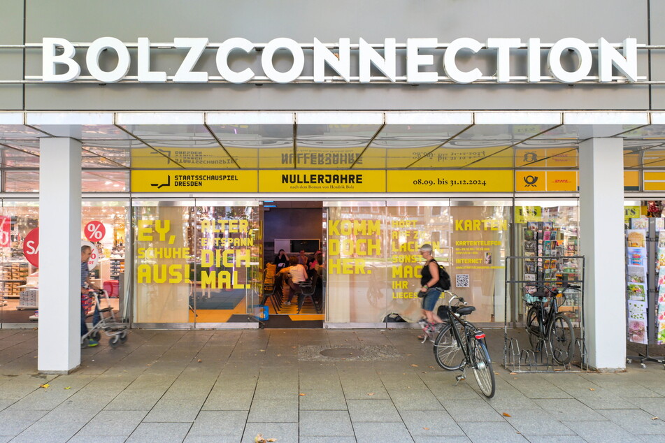 Das frühere Ladengeschäft "Holzconnection" auf der Hauptstraße 30 wird zum temporären Spielort für das Staatsschauspiel.