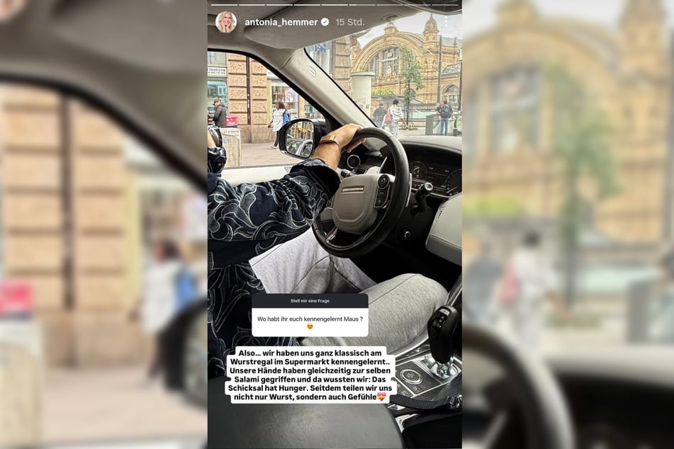 Antonia Hemmer (25) spricht in ihrer Instagram-Story über das erste Kennenlernen mit ihrem neuen Freund.