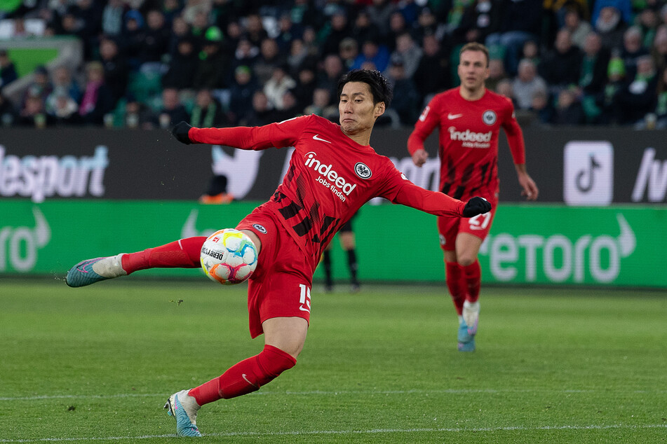 Daichi Kamada (26) verzaubert die Frankfurt-Fans unter anderem mit seiner Brillanten Technik.
