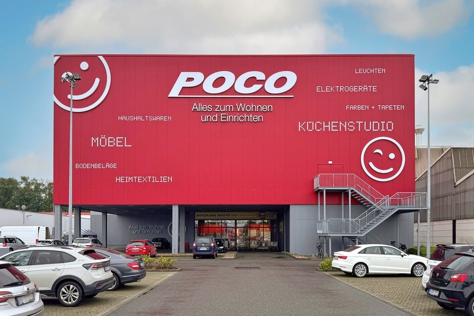 Der POCO-Einrichtungsmarkt in Braunschweig in der Hansestraße 31.