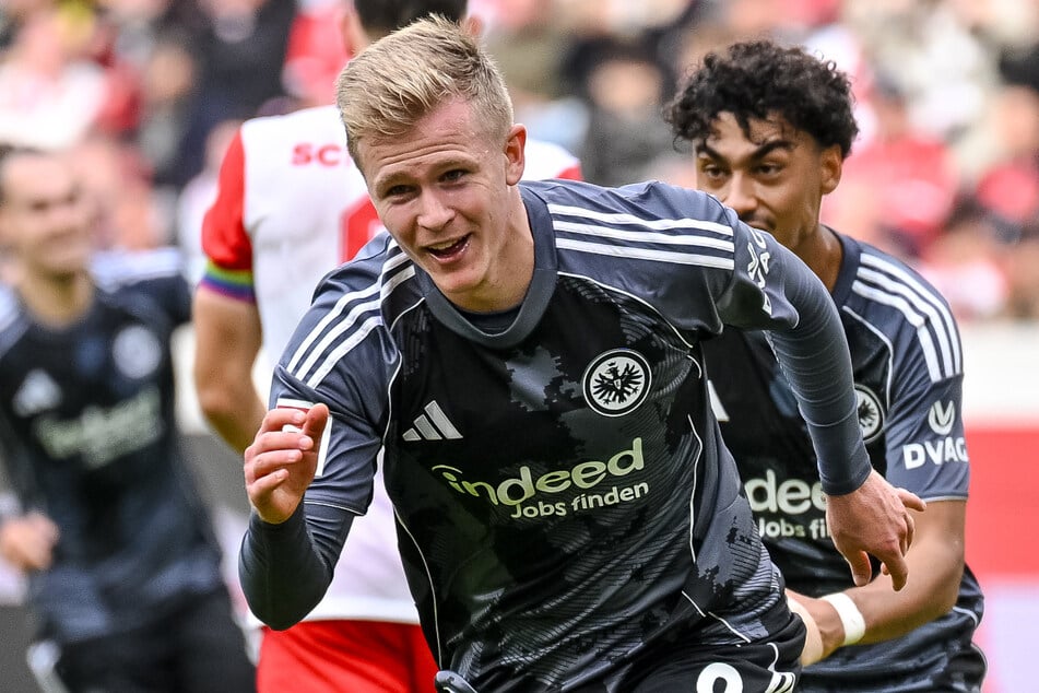 Jonathan Burkardt traf gegen den SC Freiburg doppelt.