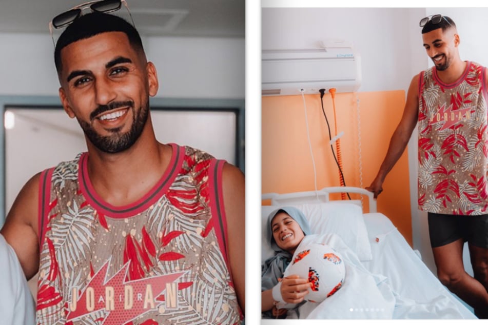 Mainz-Profi Aymen Barkok (25) übernahm die Kosten der teuren Operationen der beiden marokkanischen Kinder.