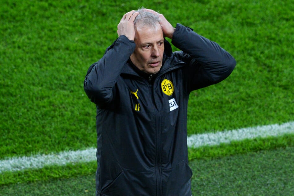 BVB-Coach Lucien Favre (63) wurde in den sozialen Medien von den eigenen Fans kritisiert.