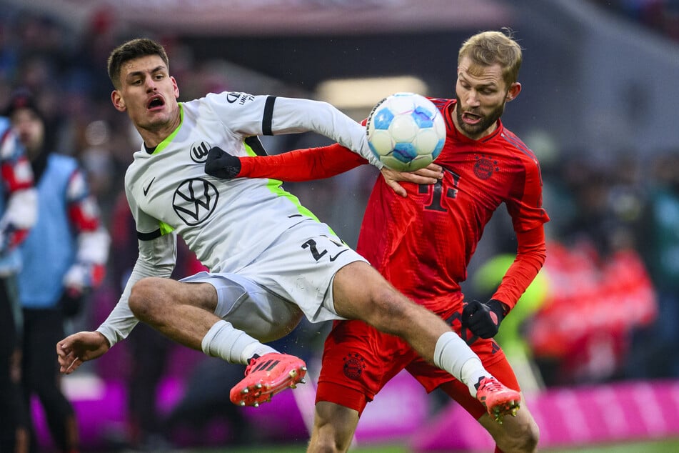 Kilian Fischer (l.) und seine Teamkollegen vom VfL Wolfsburg wehrten sich zwar nach Kräften, das war jedoch einmal mehr zu wenig.