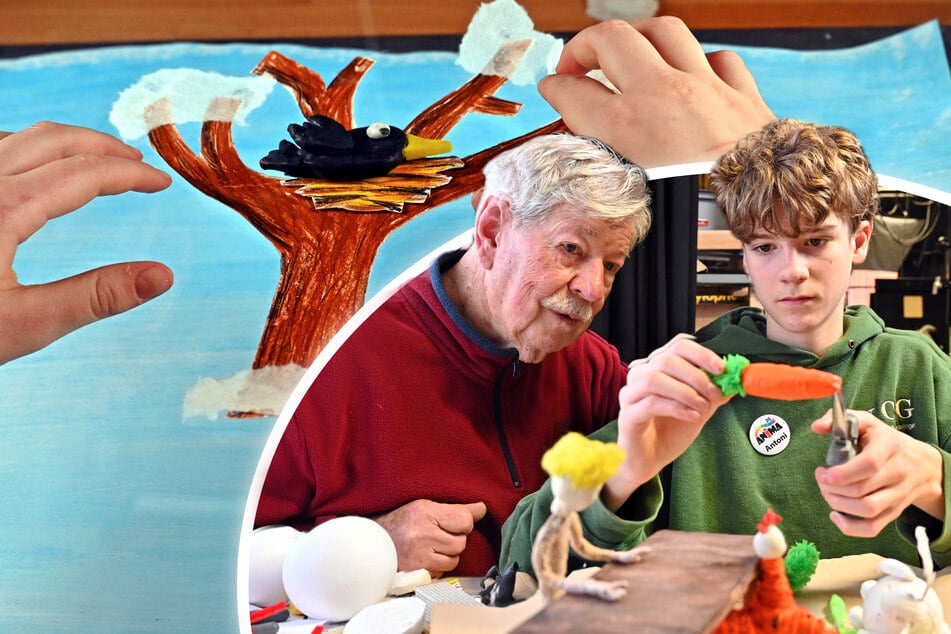 Dresden: In Handarbeit und ohne Computer: In diesem Trickfilmstudio lernen bunte Bilder laufen