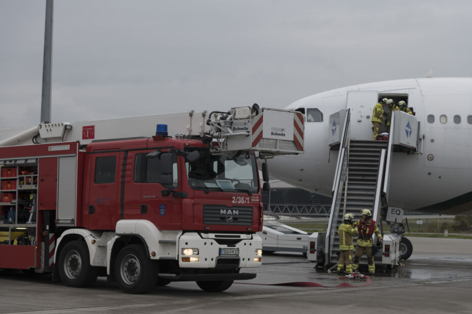 Am Airport Leipzig/Halle fand am Mittwoch eine turnusmäßige Notfallübung statt.