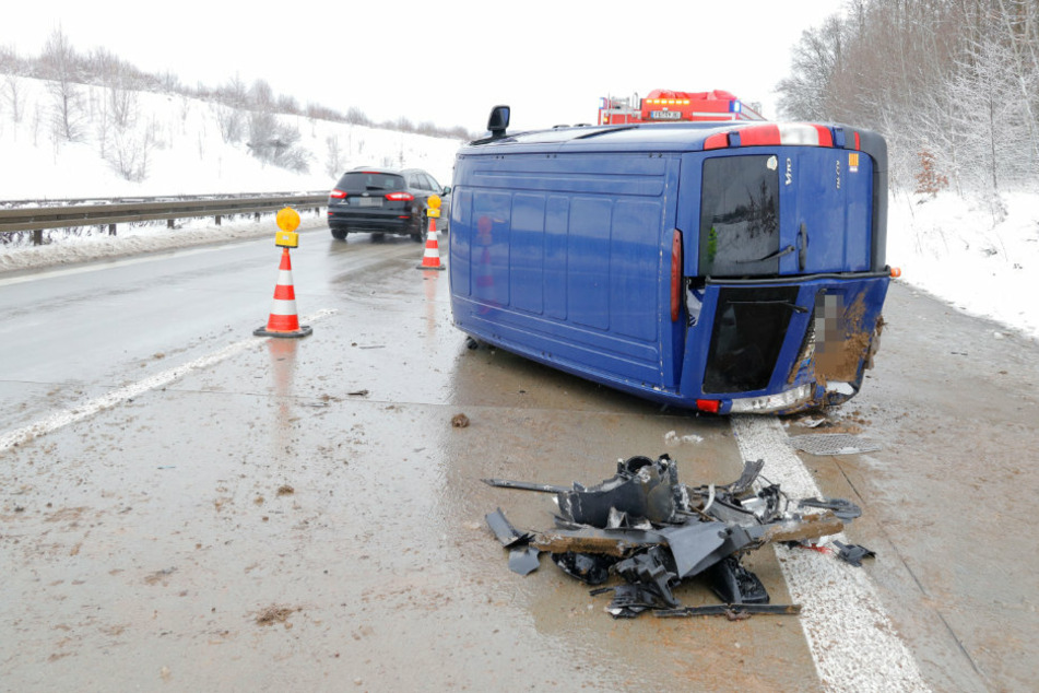 Unfall Chemnitz Heute: A4 / A72 Unfall - LKW Unfall Autobahn | TAG24