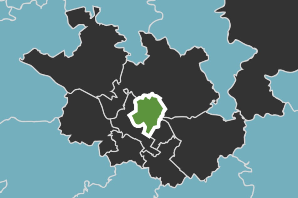 Sieben der acht Wahlkreise gingen an die CDU, die Neustadt und Teile der Johannstadt an die Grünen.