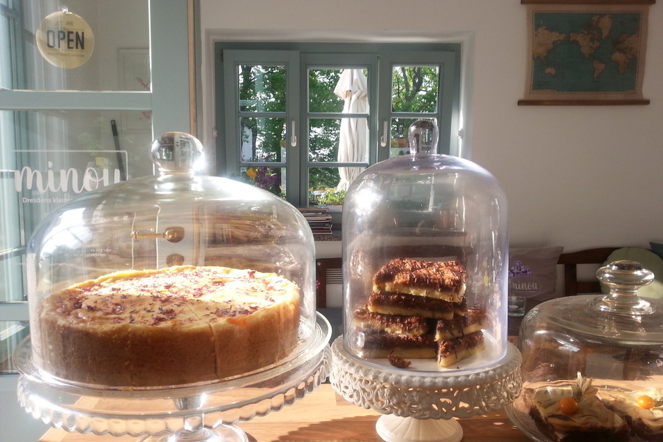 Selbst gebackene Kuchen und ein kleines Mittagsangebot soll es auch weiterhin im "Minou" geben.