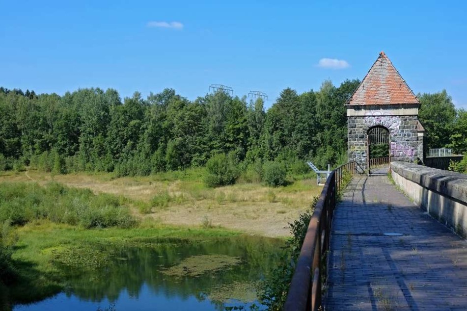 Das Naturbad in Euba wurde bereits 1988 geschlossen.
