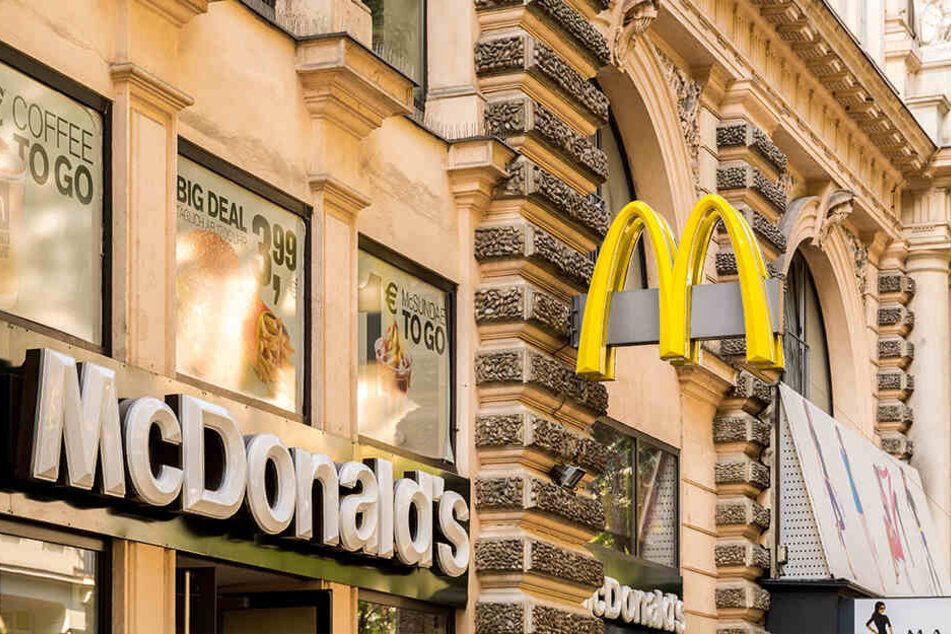 Eine McDonalds-Filiale in Wien.