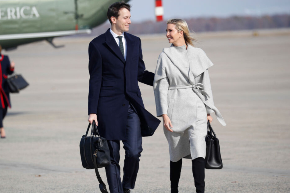 Jared Kushner (l), Berater von US-Präsident Trump, und seine Frau Ivanka Trump, Assistentin und Tochter von US-Präsident Trump.
