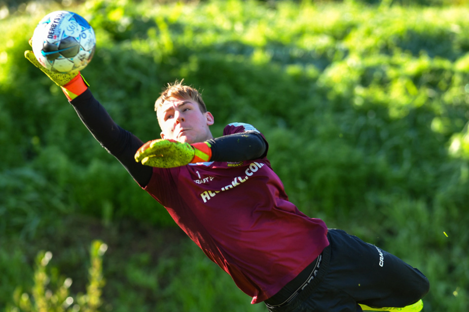 Da fliegt er: Kevin Broll war in der vergangenen Saison der beste Neuzugang.