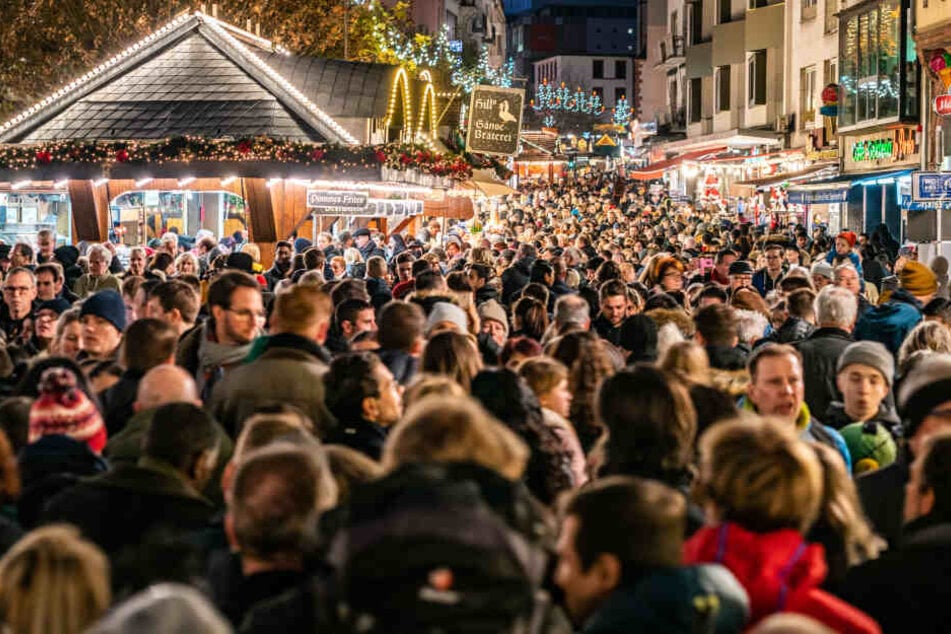 Auch in diesem Jahr wird der Frankfurter Weihnachtsmarkt aus allen Nähten platzen.