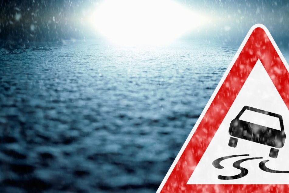 Temperaturen um den Gefrierpunkt sorgen für glatte Straßen.