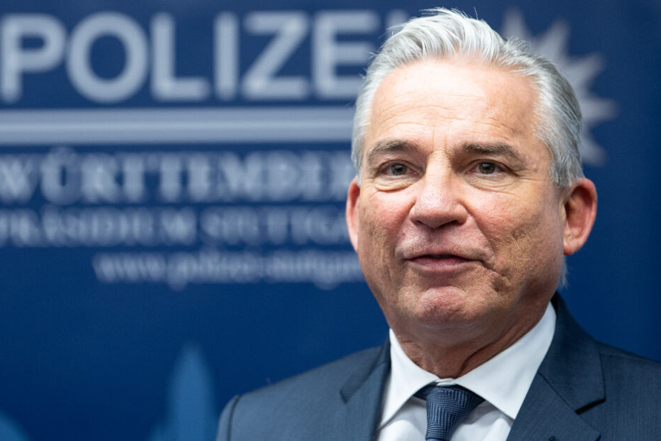 "Gewalt und Sachbeschädigung gehen halt gar nicht", sagt Thomas Strobl.
