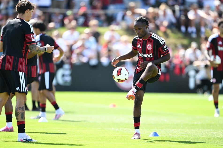 Noel Futkeu (23) kehrte nur für wenige Wochen zu Eintracht Frankfurt zurück, er wird zur SV Elversberg ausgeliehen.