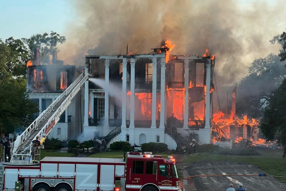Die Ursache für den Brand auf der alten Plantage ist bislang ungeklärt.