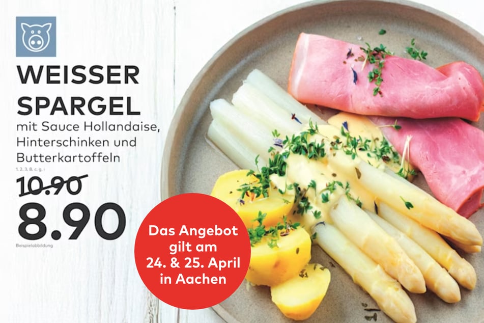 Sichert Euch das Angebot am Freitag (24.4.) und Samstag (25.4.).