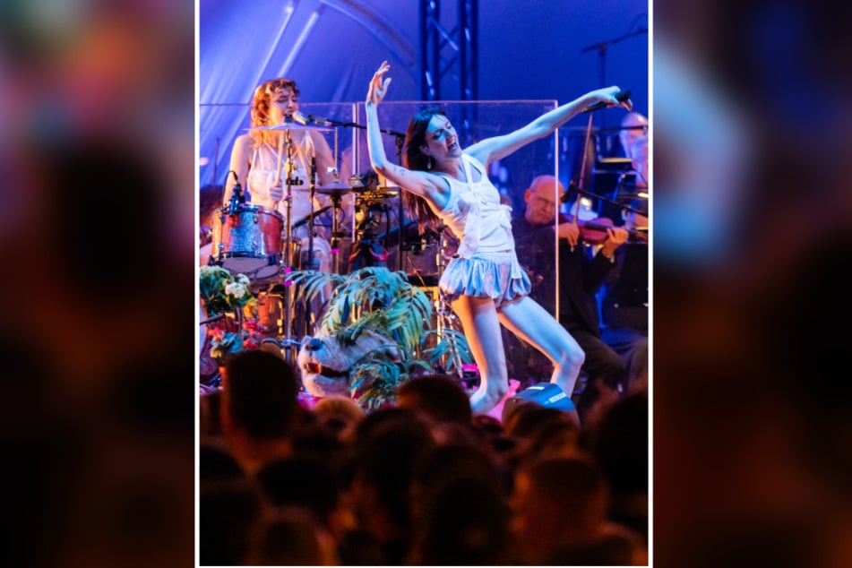 Den "Kosmos"-Auftakt machte 2025 die Chemnitzer Band Blond.