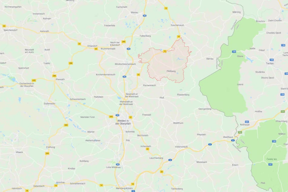 Der kuriose Zwischenfall hat sich in Plößberg im Landkreis Tirschenreuth in Bayern ereignet.