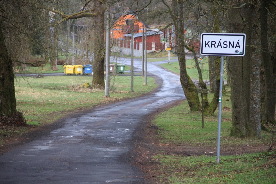 Der kleine tschechische Ort Krásná – nur wenige Kilometer von Bayern entfernt. Hier wurde Liebich gefasst.